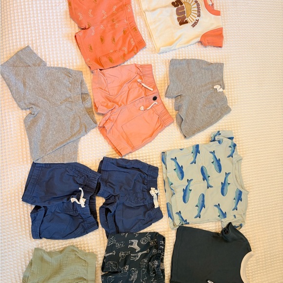 Carter's Other - Carter's Kids Matching Sets - Gray, Blue, Orange, Green